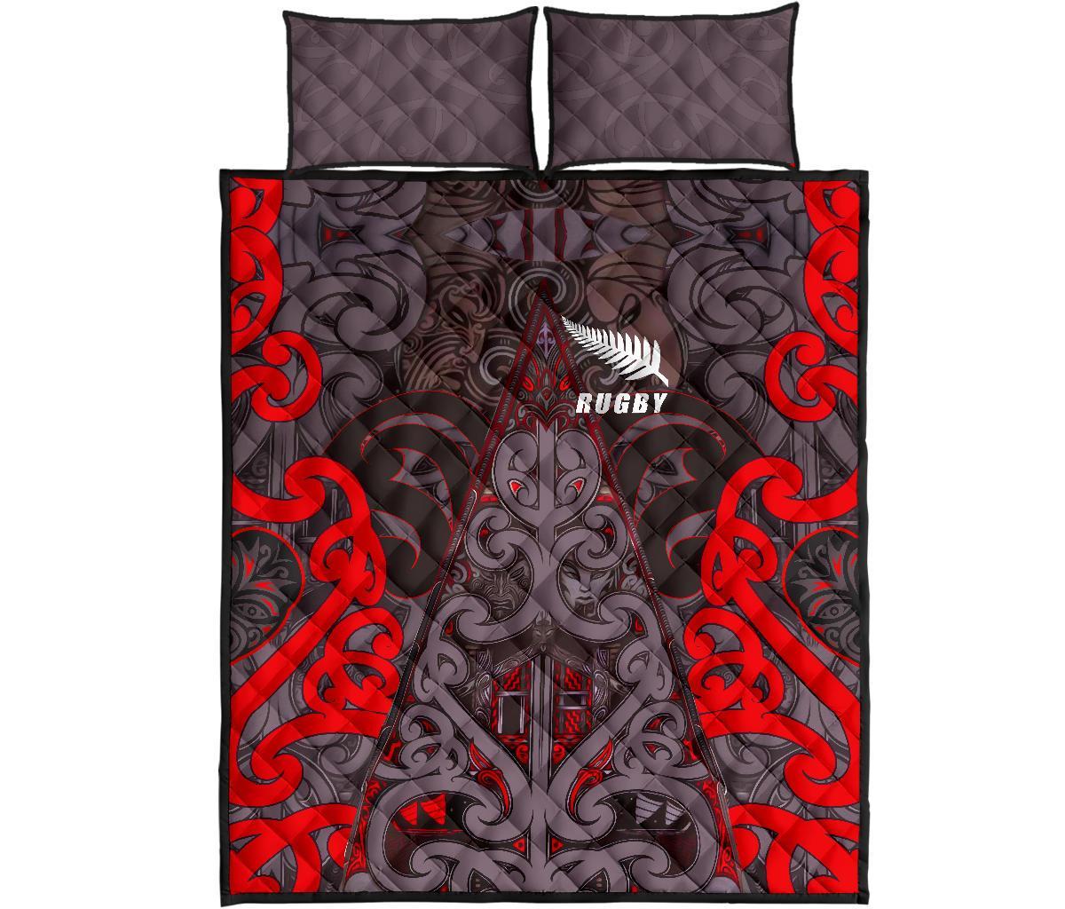 quilt-bed-set-nz-new-zealand-maori-rugby