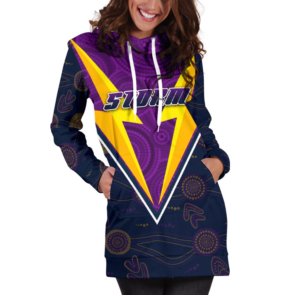 storm-women-hoodie-dress-indigenous-artsy-style