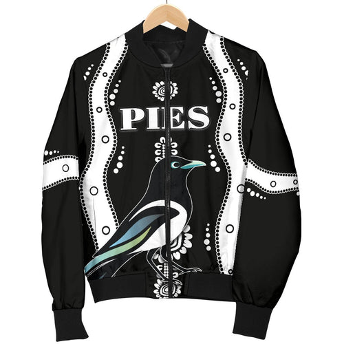 collingwood-bomber-jacket-for-women-pies-indigenous-black