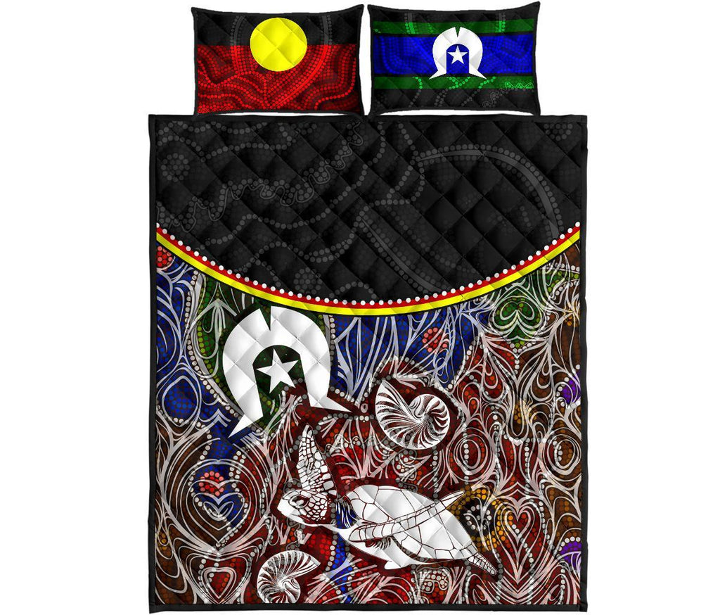 quilt-bed-set-aboriginal-dot-in-naidoc-week-style