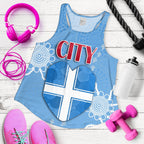 Melbourne Women Racerback Tank Indigenous City - Vibe Hoodie