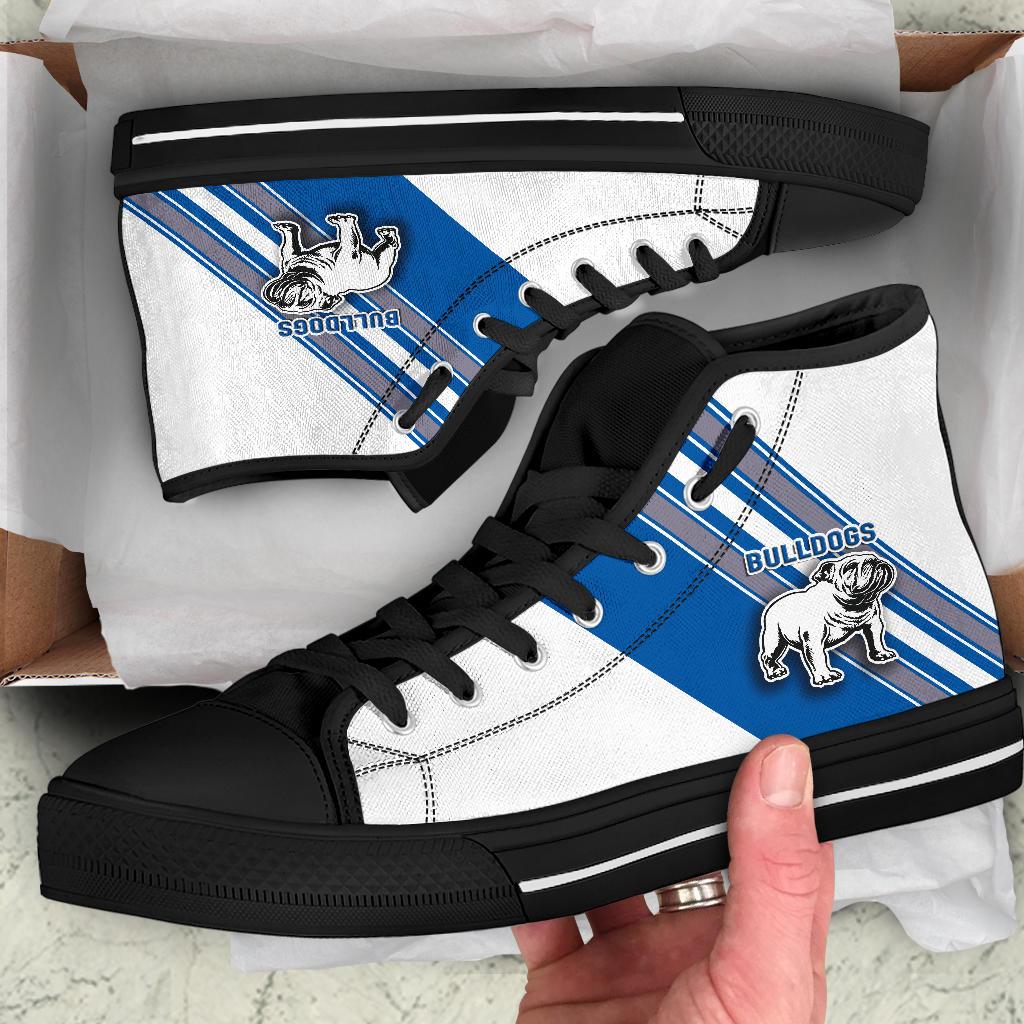 canterbury-bankstown-bulldogs-high-top-shoe-simple-style