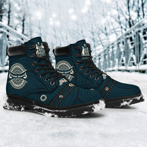 aboriginal-boots-didgeridoo-australian-coat-of-arms-all-season
