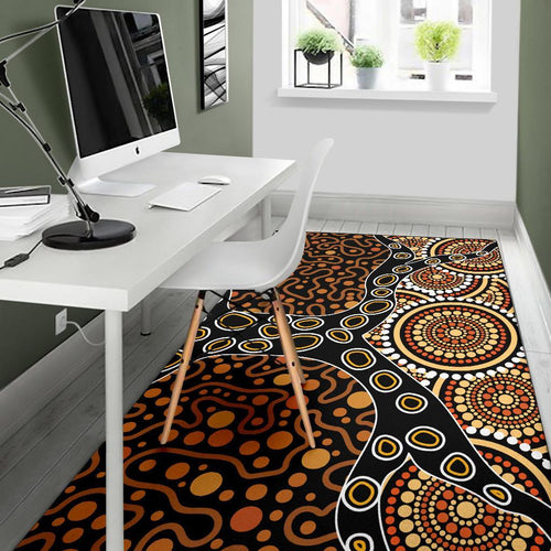 area-rug-aboriginal-dot-art-painting-with-tree