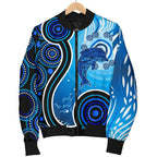 aboriginal-womens-bomber-jacket-dolphin-and-aboriginal-dot-patterns
