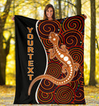 aboriginal-personalised-premium-blanket-indigenous-lizard-dreaming