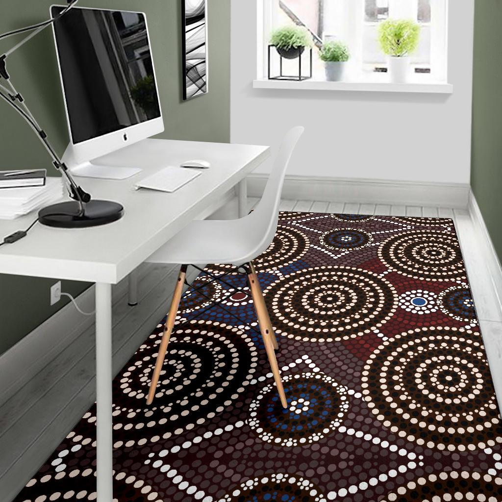 area-rug-aboriginal-dot-painting-rug-ver08