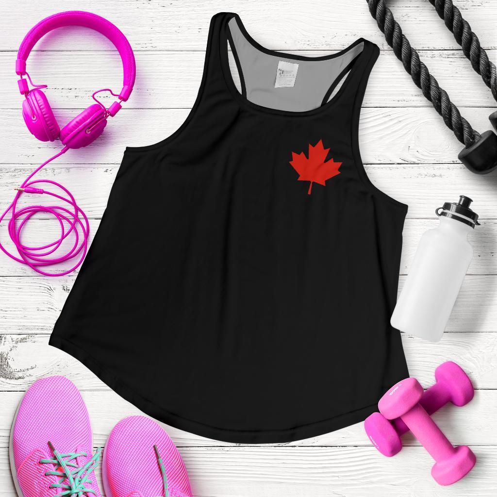 Canada Women'S Racerback Tank - Vibe Hoodie