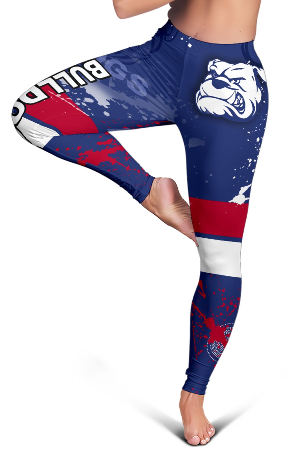 western-bulldogs-womens-leggings