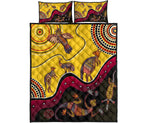 aboriginal-quilt-bed-set-indigenous-animals-life-art