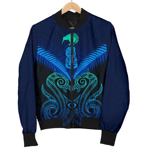 maori-manaia-new-zealand-women-bomber-jacket-blue