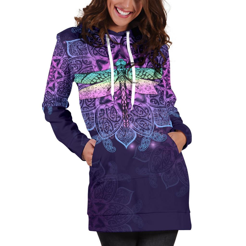 maori-mandala-dragonfly-hoodie-dress