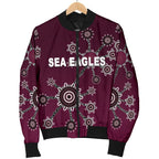 warringah-womens-bomber-jacket-sea-eagles-simple-indigenous