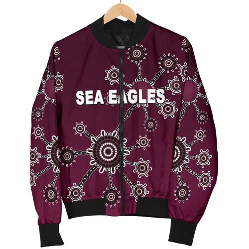 warringah-womens-bomber-jacket-sea-eagles-simple-indigenous
