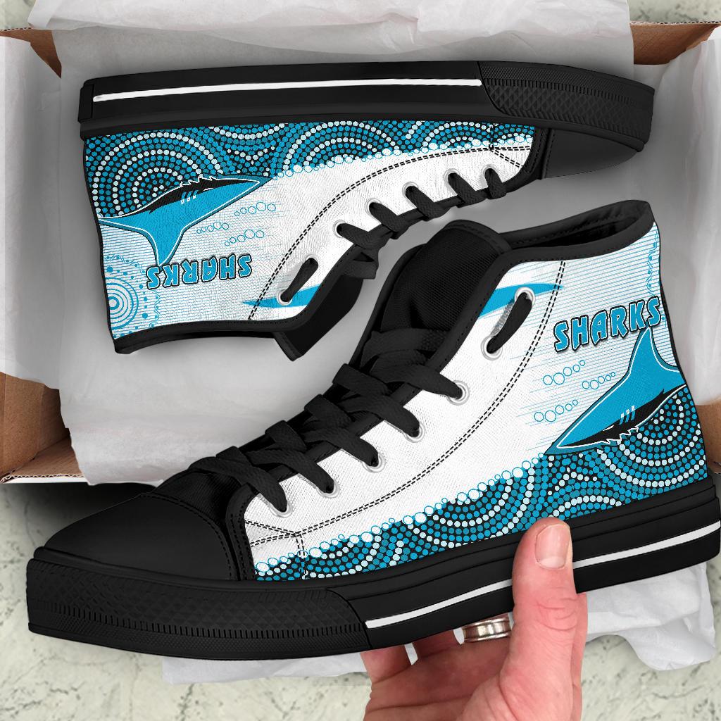 sharks-high-top-shoe-cronulla-indigenous-unique