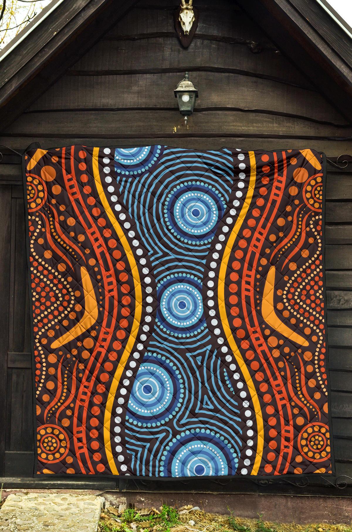 aboriginal-premium-quilt-boomerang-circle-dot-painting-art-ver01