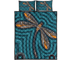aboriginal-quilt-bed-set-indigenous-dragonfly