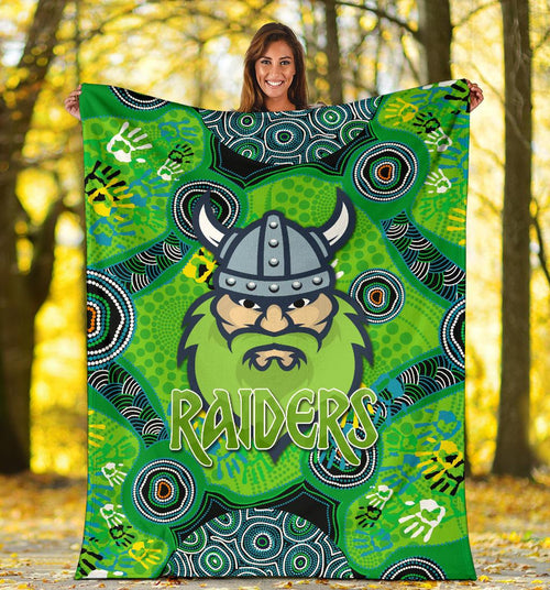 canberra-premium-blanket-raiders-viking-indigenous