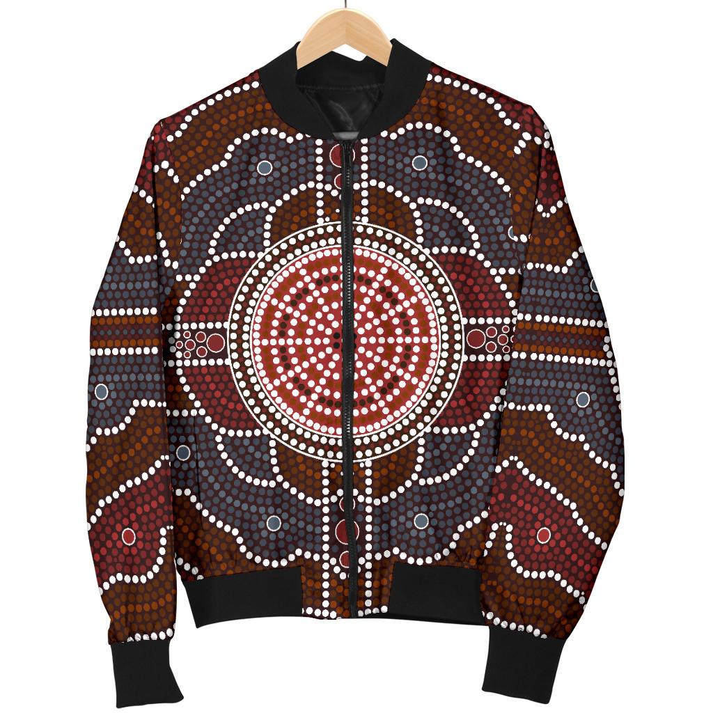 bomber-jacket-aboriginal-dot-painting-jacket-ver03-women