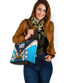 gold-coast-small-leather-tote-titans-gladiator-simple-indigenous