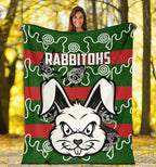 rabbitohs-indigenous-premium-blanket-rabbit-head
