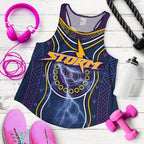 Melbourne Women Racerback Tank Lightning Storm Indigenous - Vibe Hoodie