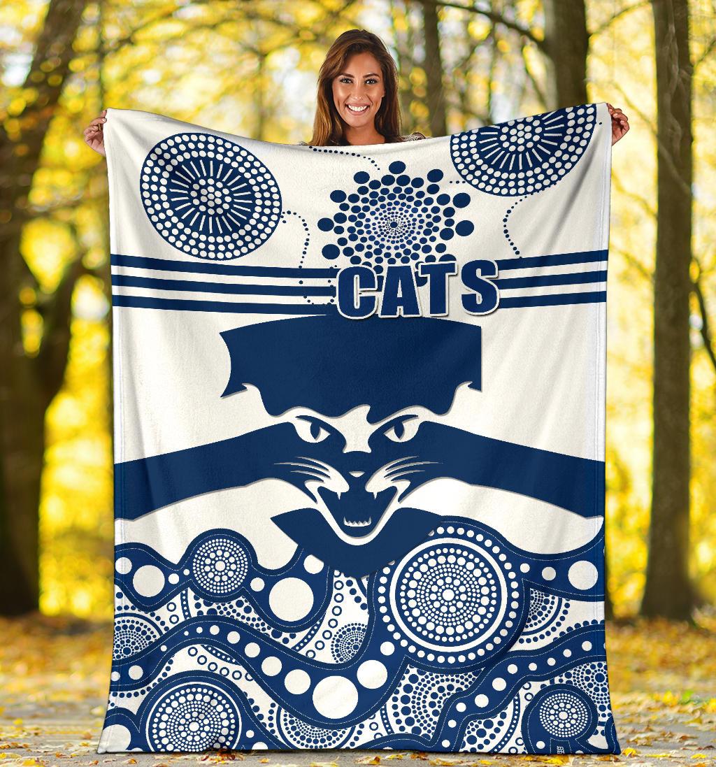cats-premium-blanket-geelong-indigenous