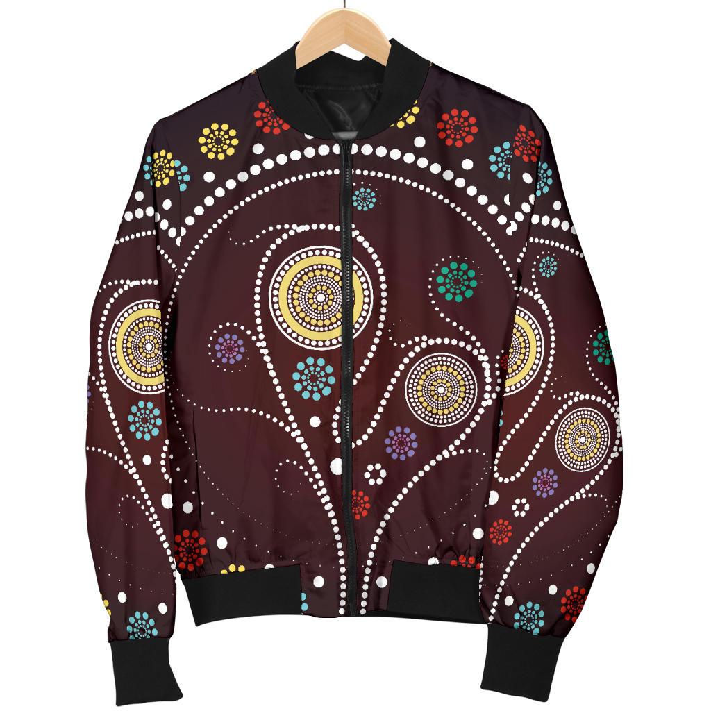 bomber-jacket-aboriginal-dot-painting-jacket-tree-women