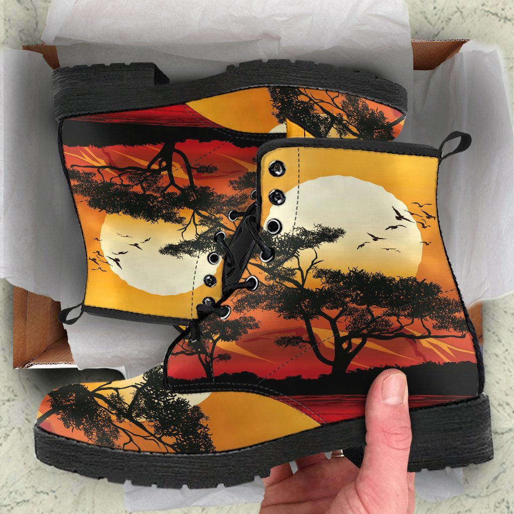 leather-boots-sunset-and-tree-in-australia