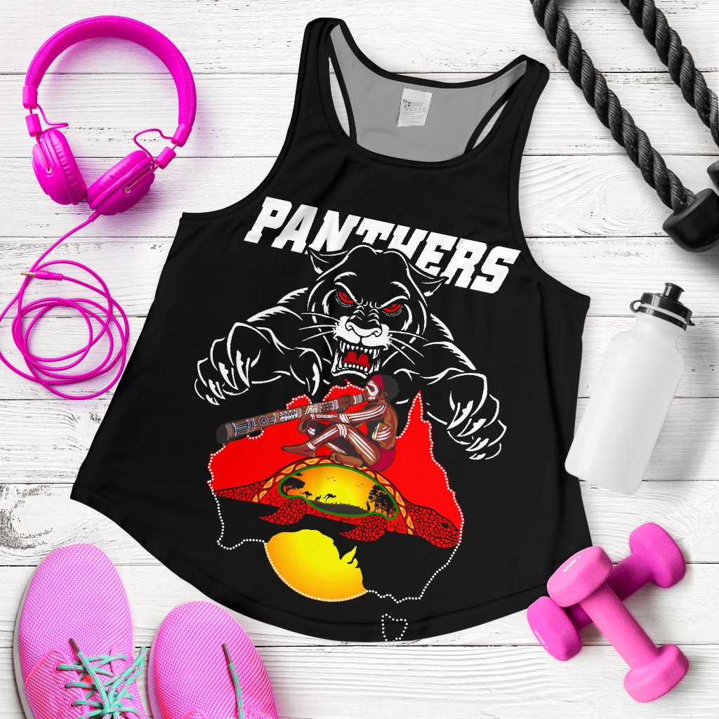 Panthers Women's Racerback Tank Special Map - Vibe Hoodie