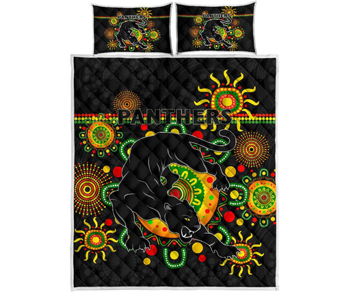 penrith-quilt-bed-set-indigenous-panthers-black