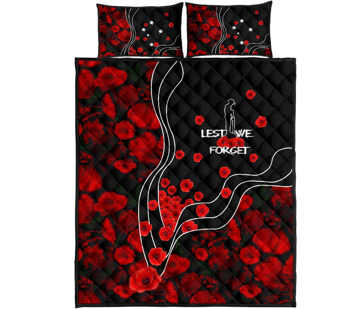 anzac-lest-we-forget-quilt-bed-set-poppy-flowers