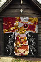 premium-quilt-aboriginal-dot-painting-lizard-quilt