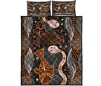 aboriginal-quilt-bed-set-indigenous-fish-and-snake