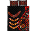 aboriginal-quilt-bed-set-aboriginal-boomerangs-with-dot-painting-pattern