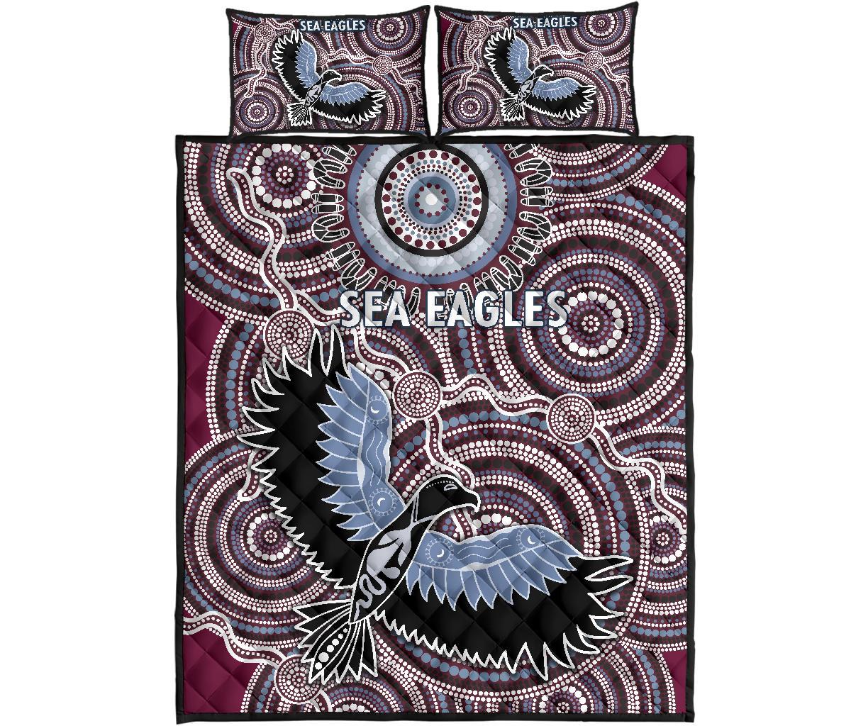 warringah-quilt-bed-set-sea-eagles-indigenous