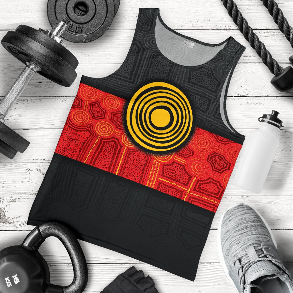 aboriginal-mens-tank-top-aussie-indigenous-flag