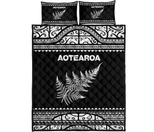 aotearoa-new-zealand-maori-quilt-bed-set-silver-fern-white