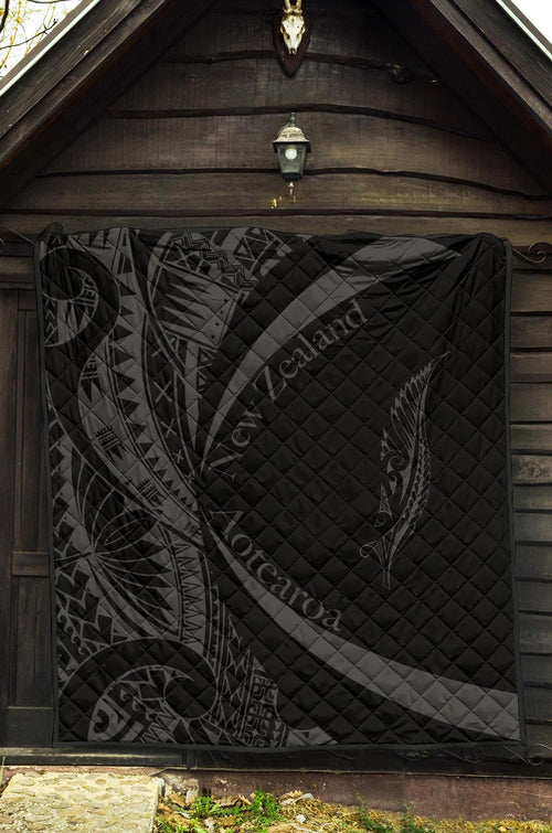 new-zealand-silver-fern-premium-quilt-maori-tattoo-circle-style
