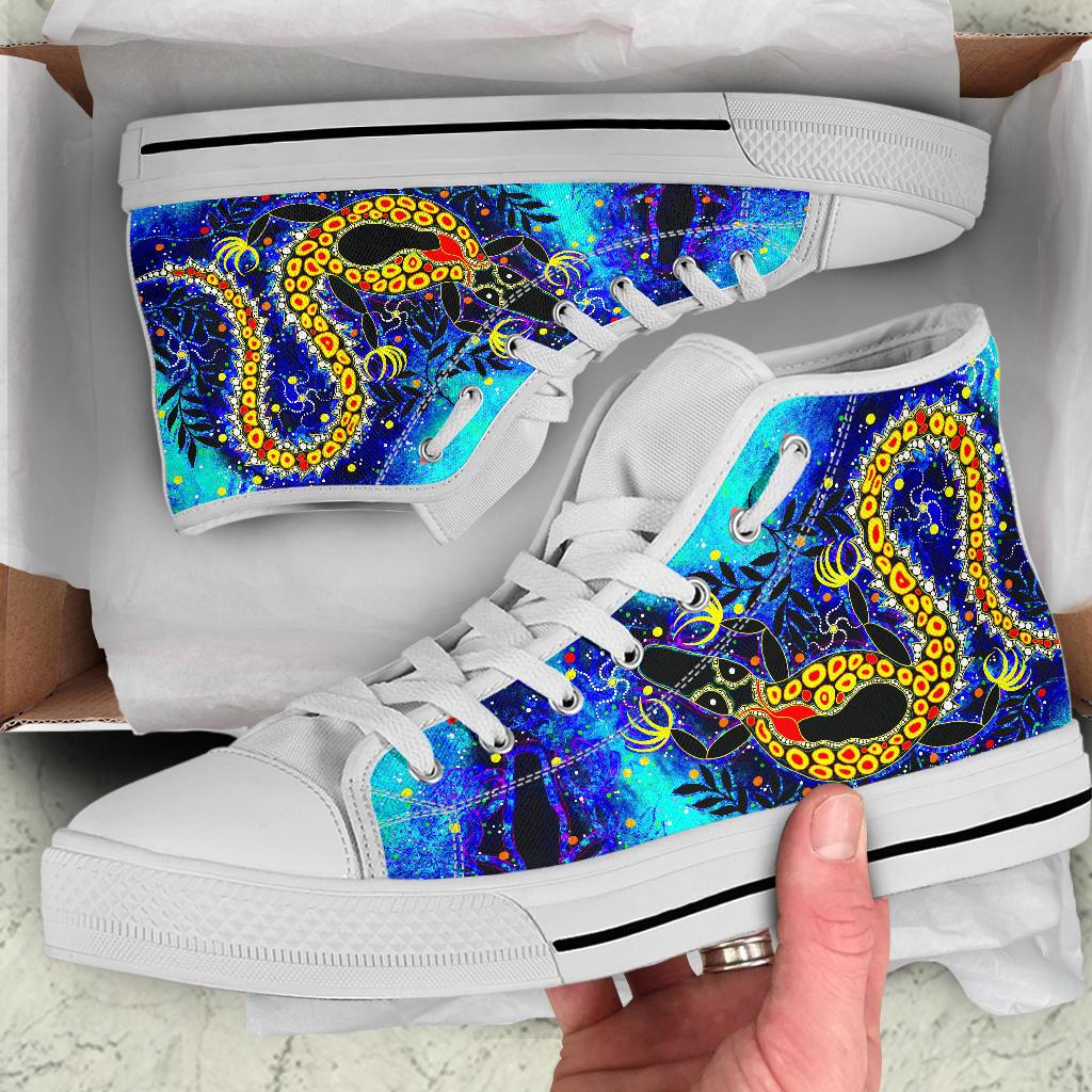 aboriginal-high-top-shoes-indigenous-crocodile
