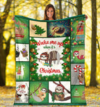 christmas-premium-blanket-light-green-merry-christmas