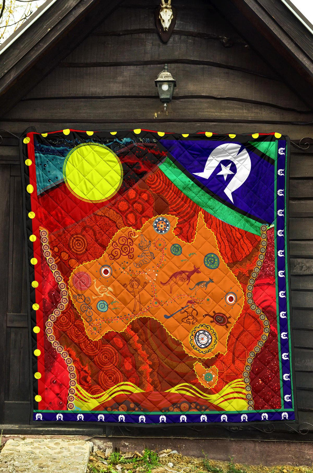 premium-quilt-australia-map-aboriginal-pattern