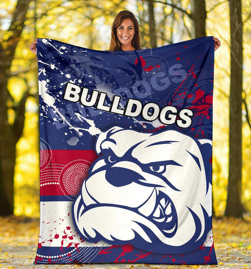 western-bulldogs-premium-blanket