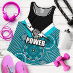 Port Adelaide Women's Racerback Tank Power - Vibe Hoodie