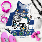 Bulldogs Women Racerback Tank Special Indigenous - Vibe Hoodie