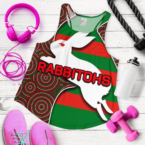 Rabbitohs Women's Racerback Tank - Vibe Hoodie
