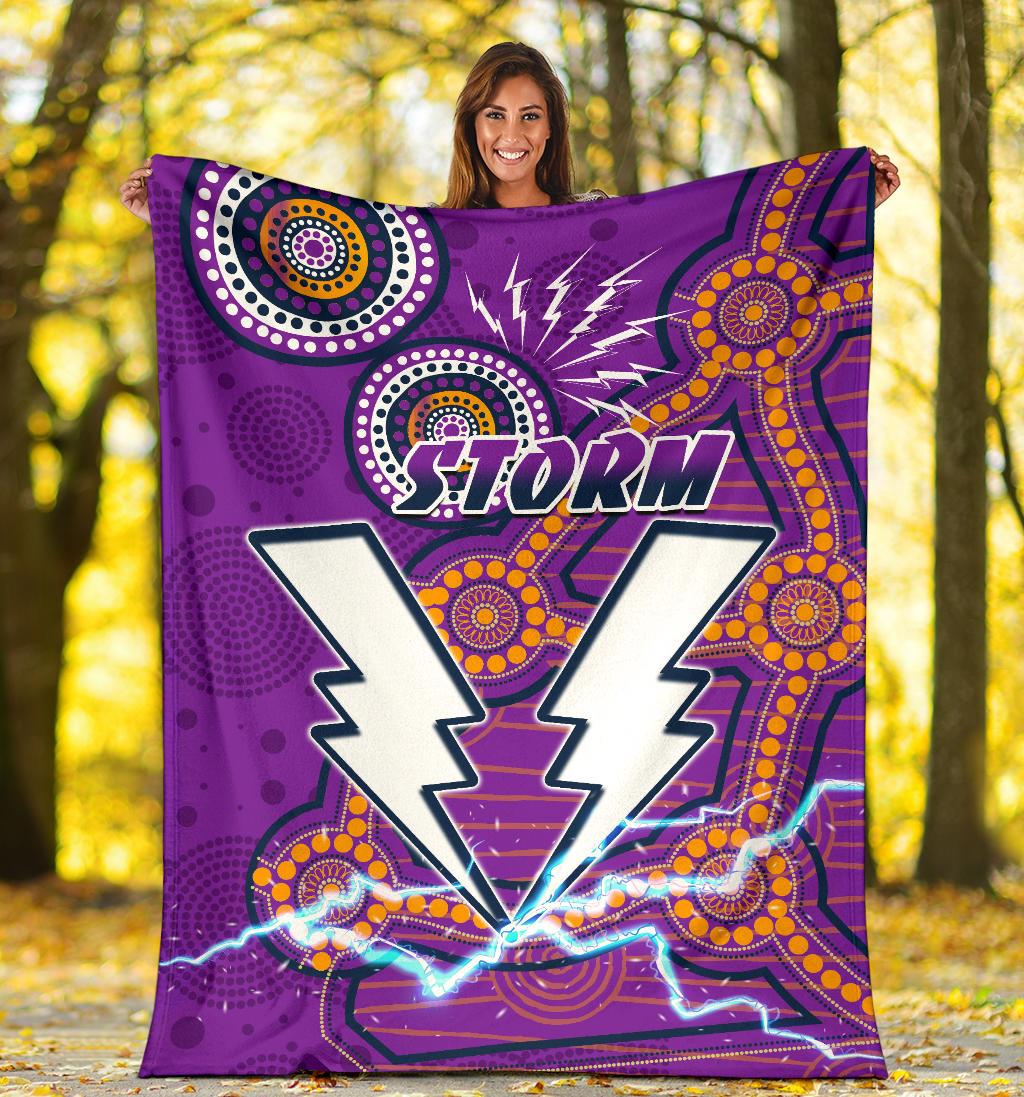 storm-premium-blanket-melbourne-indigenous-thunder