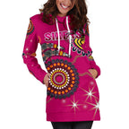 sydney-womens-hoodie-dress-sixers-indigenous-magenta