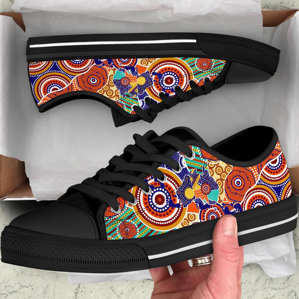 aboriginal-low-top-shoes-australian-map-dot-painting