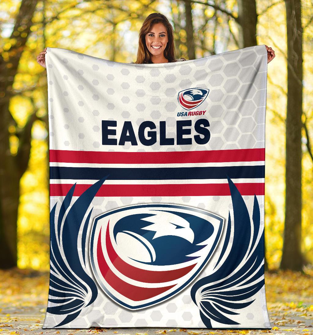 usa-rugby-premium-blanket-eagles-simple-style-white